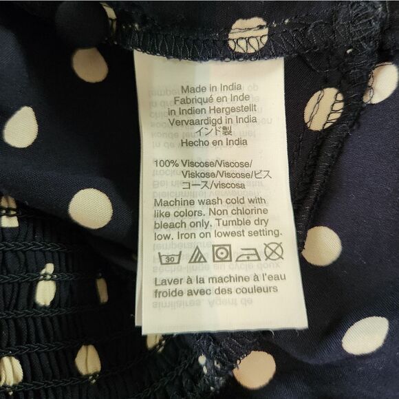 J. Crew Cropped Polka Dot Top Size XS NWT - Picture 7 of 8